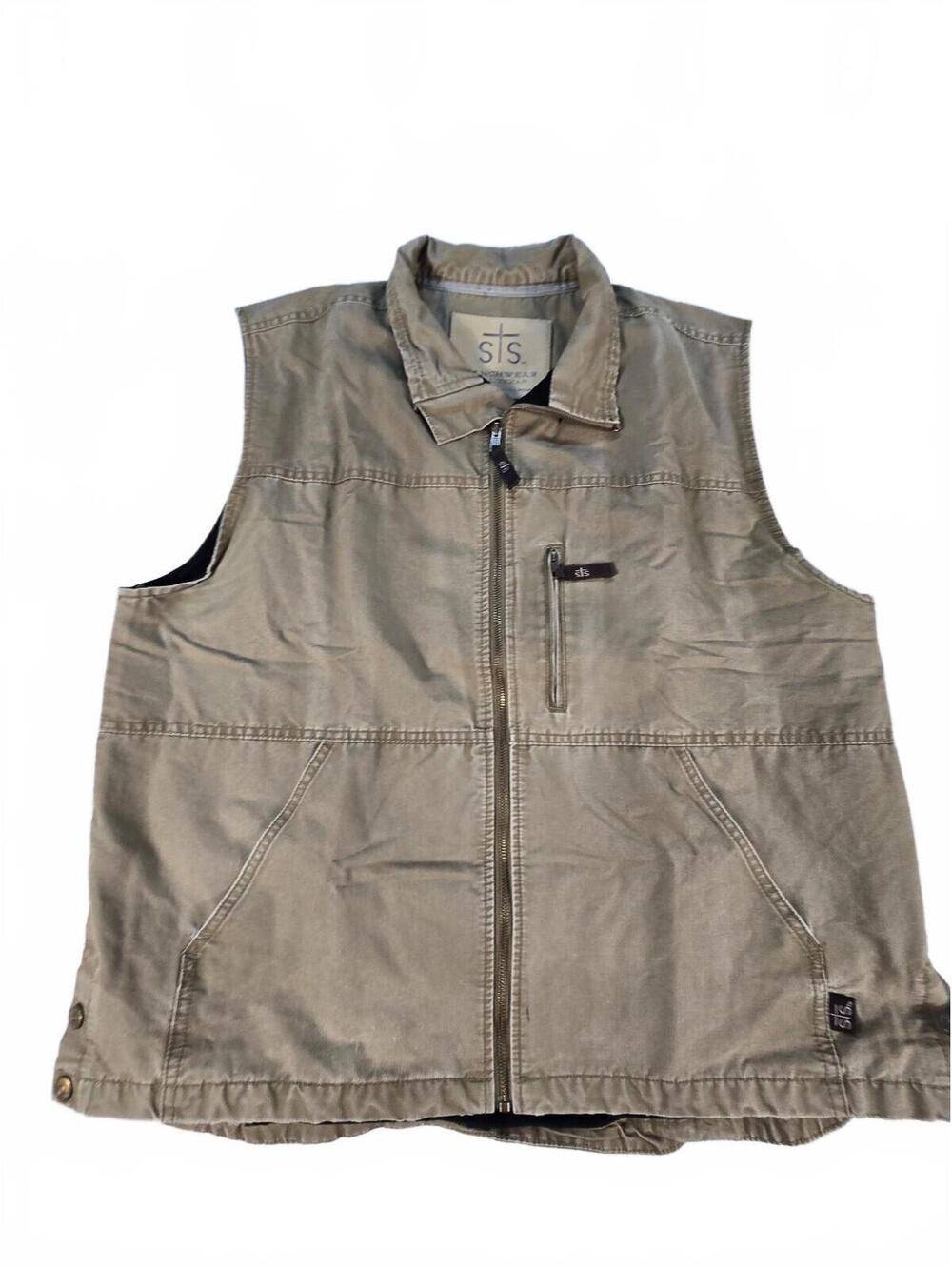 Distressed Ranchwear 3XL Vest Durable Western Rugged Work